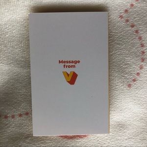 BTS V Butter Album Message Card DAMAGED (1)